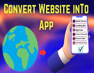 Convert website to App, App Development, Convert site to App